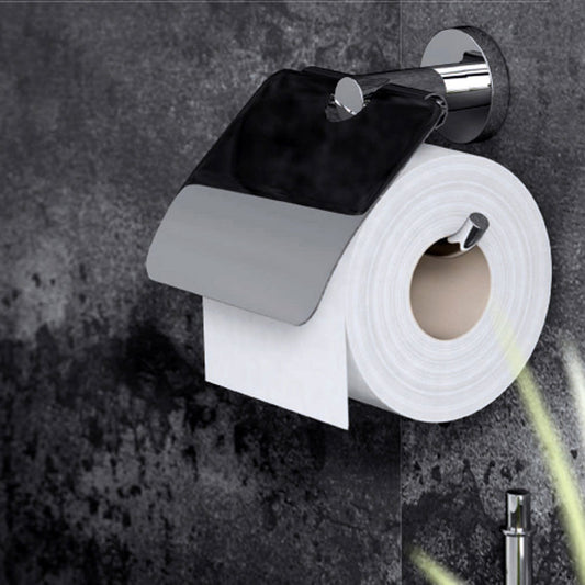 Treos Serie 555 Papierrollenhalter rund chrom mit Deckel