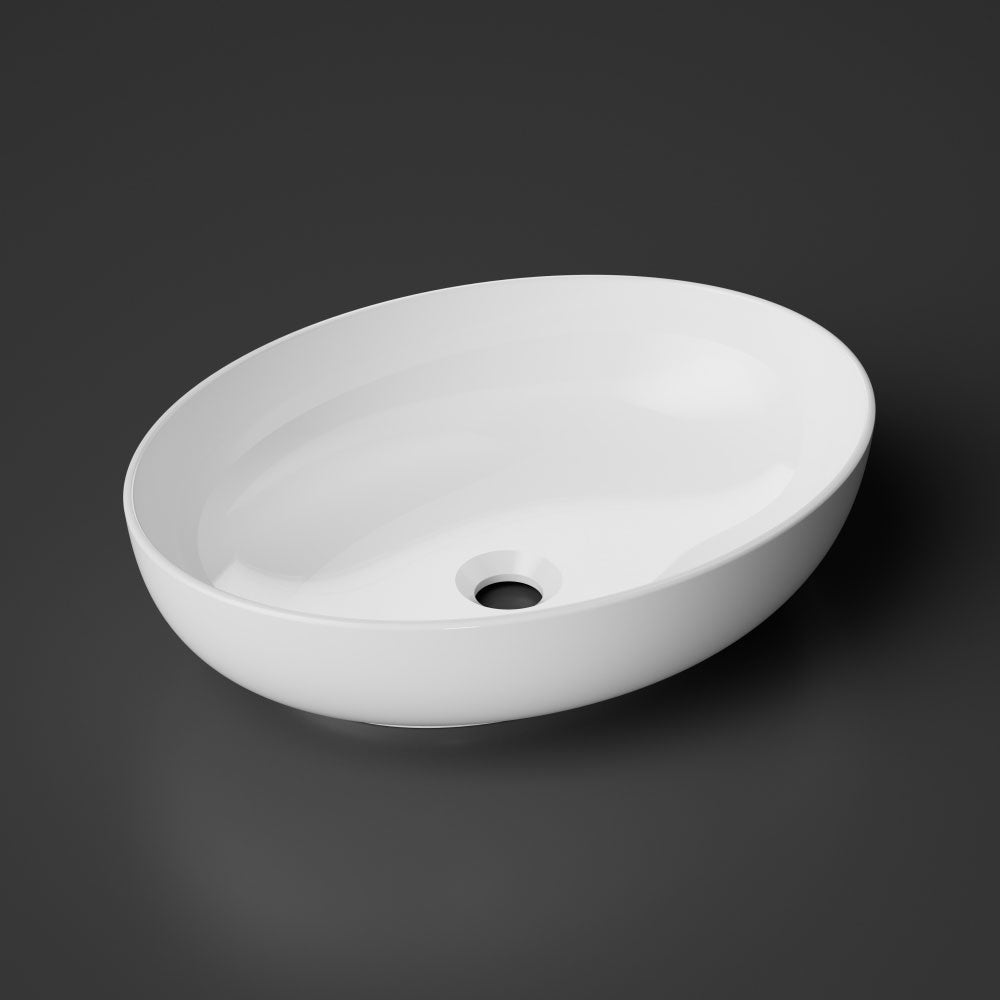 Aufsatzwaschbecken Keramik - Treos Serie 800 - Breite 51cm - weiß